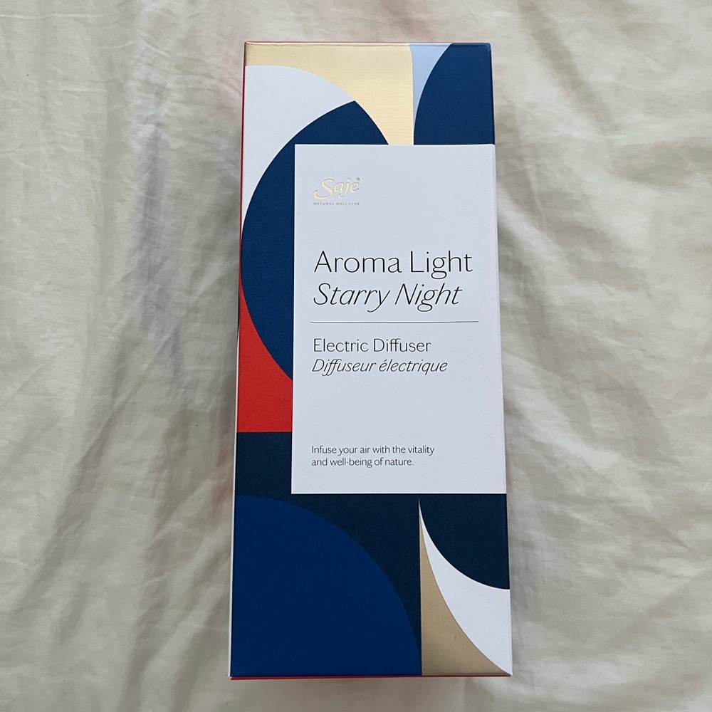 Saje aroma diffuser with starry night lights